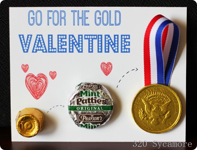 go for the gold valetnine color