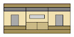 airport (gate), 2004, digital c-print on sintra panel, 10 x 20 in.