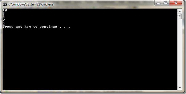 Take while operator in C#