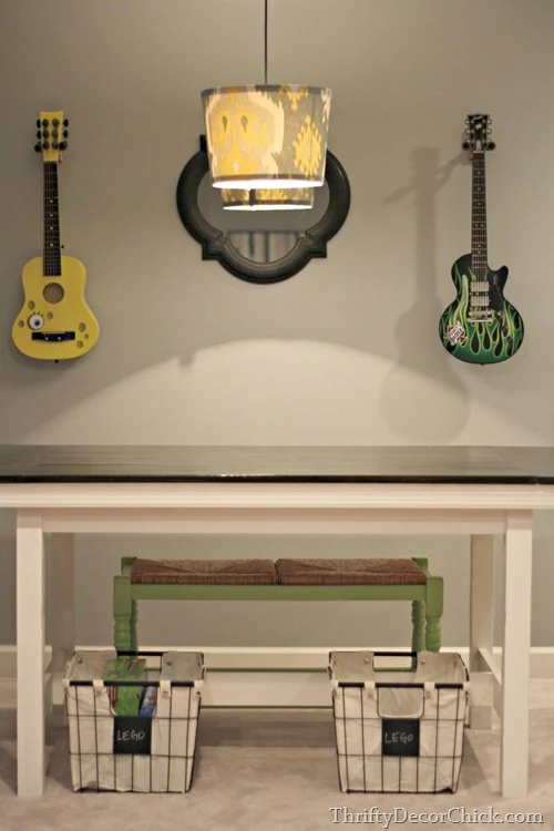 basement craft table