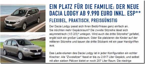 Dacia Lodgy Duitsland 01