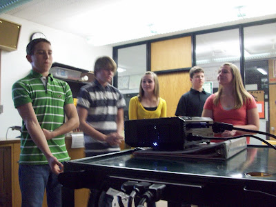 9th Grade Students who participated in the Virtual Reality Education Pathfinders address the School Board 9th Grade Students who participated in the Virtual Reality Education Pathfinders address the School Board