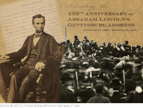 '150th Anniversary of the Gettysburg Address' photo (c) 2013, United States Mission Geneva - license: http://creativecommons.org/licenses/by-nd/2.0/