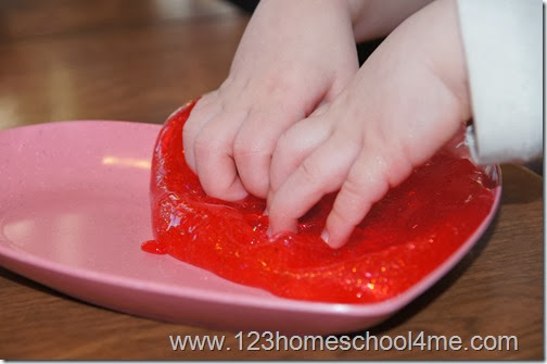 Red Hot Slime Recipe Vlaentine's day Kids Activity Red Hot Slime Recipe Vlaentine's day Kids Activity