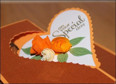 Hochzeit Glückwunschkarte Wedding Card Rose 02