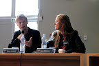 Forskarpanel på ForskarFredag i Trollhättan 2011. Foto: Högskolan Väst.