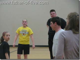 Dad vs Daughter Basetball