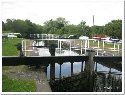 Lock 17 on the Forth & Clyde canal.