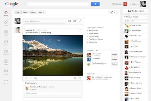 Il nuovo Google+ 