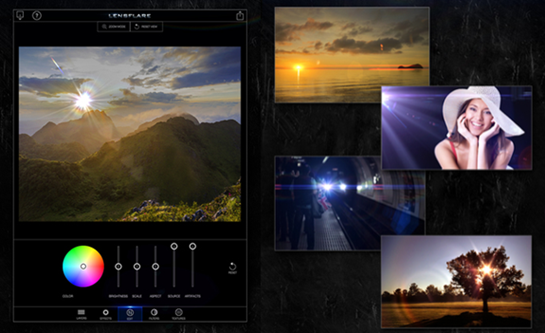 Lens Flare Effects for iPhone and iPad