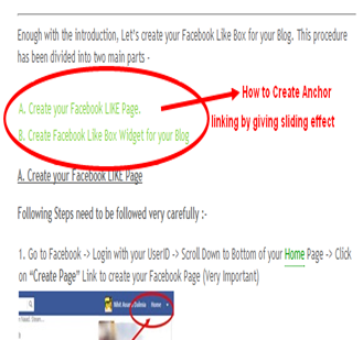 Smooth Scrolling Sliding Effect for Anchor Links