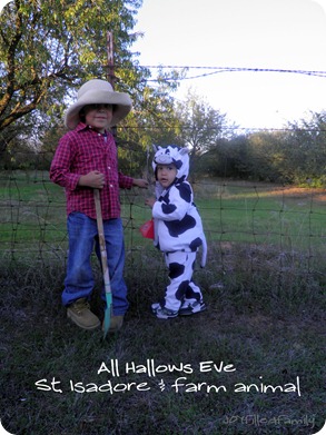 st isadore and holy cow