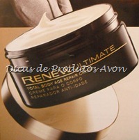 Creme reparador anti-idade para o corpo