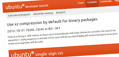 Ubuntu 13.04 e l'idea di passare alla compressione XZ per i pacchetti deb Ubuntu 13.04 e l'idea di passare alla compressione XZ per i pacchetti deb
