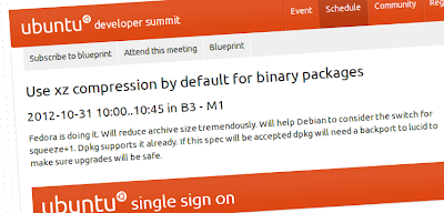 Ubuntu 13.04 e l'idea di passare alla compressione XZ per i pacchetti deb