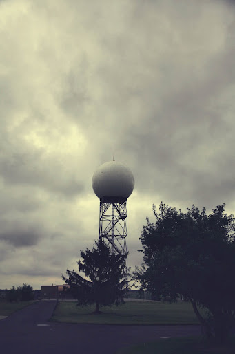 The radar at the Springfield Weather Forecast Office.