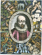 Emblematic Portrait Engraving Of J Baptista Della Porta