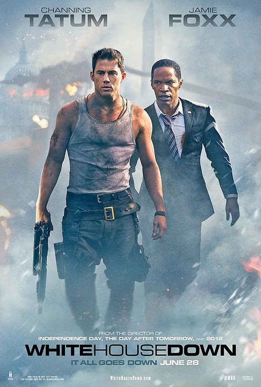 White House Down Poster with Channing Tatum and Jamie Foxx