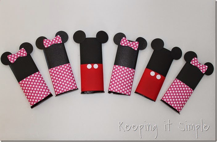 Mickey and Minnie Mouse Candy Bar Valentines (6)