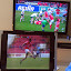 Streaming Football on the laptop and Rugby on the TV
