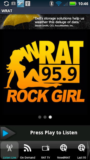 WRAT 95.9 The Rat Player