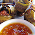 Gai Hor Bai Toey (chicken in pandan leaves) at Bangkok Wok