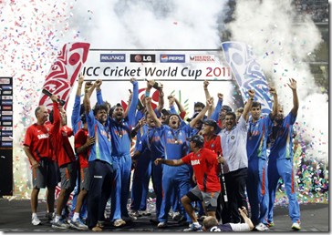 ICC cricket world cup 2011 winning team