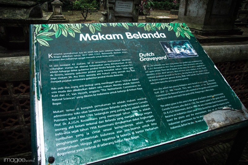 Makam Belanda di Kebun Raya Bogor | the atmojo
