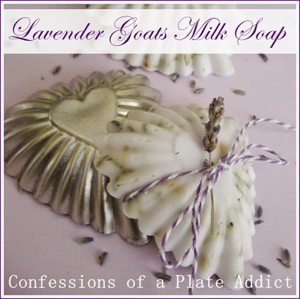 CONFESSIONS OF A PLATE ADDICT Lavender Goats Milk Soap