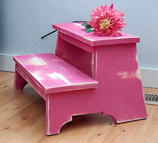 vintage step stool plans