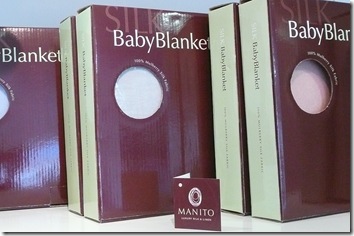 Manito Silk baby blankets