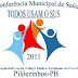 Secretaria Municipal de Saúde vai realizar a 2ª Conferência no dia 28 de Julho em Pilõezinhos.