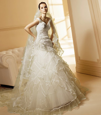 Modelo Milena - Colección Ruffles - La Sposa 2008