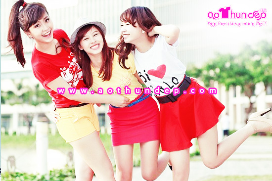 Mẫu áo tưoi vui cổ tròn - Mã AL79 Mẫu áo tưoi vui cổ tròn - Mã AL79