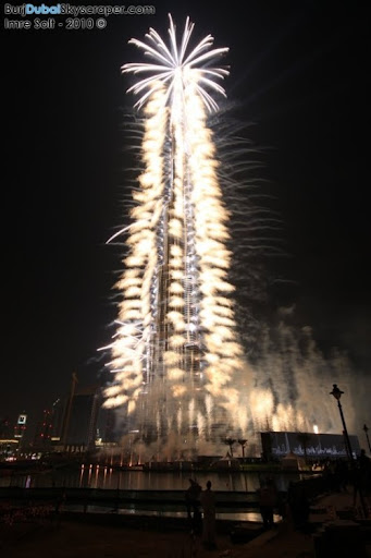 Burj Dubai now Burj Khalifa - Opening ceremony