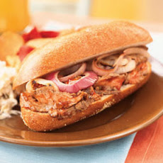 Barbecued Flank Steak Sandwiches