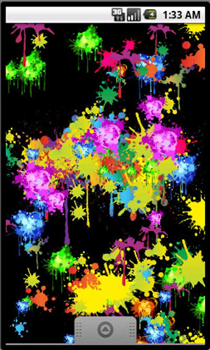 Paint Splash Livewallpaper