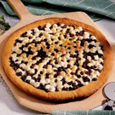 Chocolate Peanut Butter Pizza
