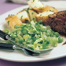 Fresh Peas with Lettuce