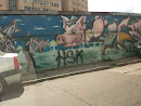 Graffiti del Cerdo Descarado