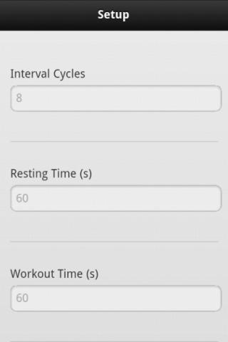 Interval Trainer