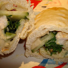 Mediterranean Chicken Wrap