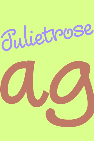 【免費個人化App】Julietrose FlipFont-APP點子