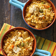 Mom's Spanish Chicken and Rice
