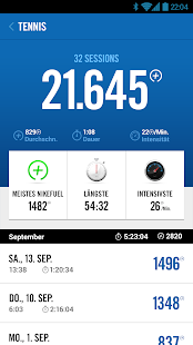 Nike+ FuelBand Screenshot