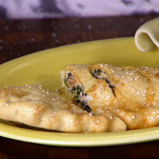 Calzones Stuffed with Broccoli Rabe and Sausage