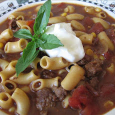 Hearty and Delicious Beefy Chili Soup