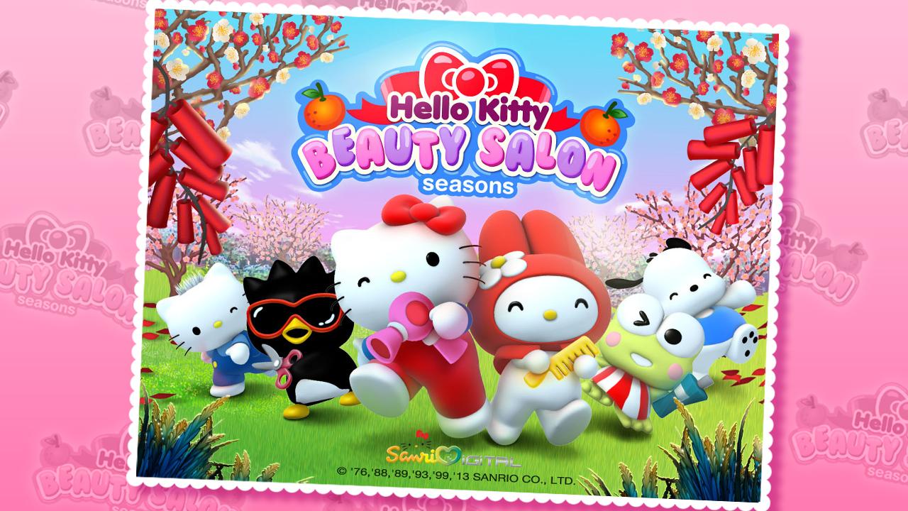 Android application Hello Kitty Seasons screenshort