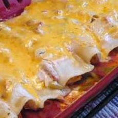 Awesome Easy Cheese and Chicken Enchiladas