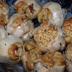 Roasted Garlic & Pearl Onions With Herbs